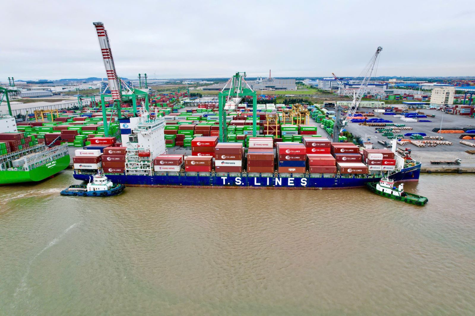 Cảng VIP Greenport chào đón tuyến dịch vụ liên doanh mới giữa TSL-YML-IAL 